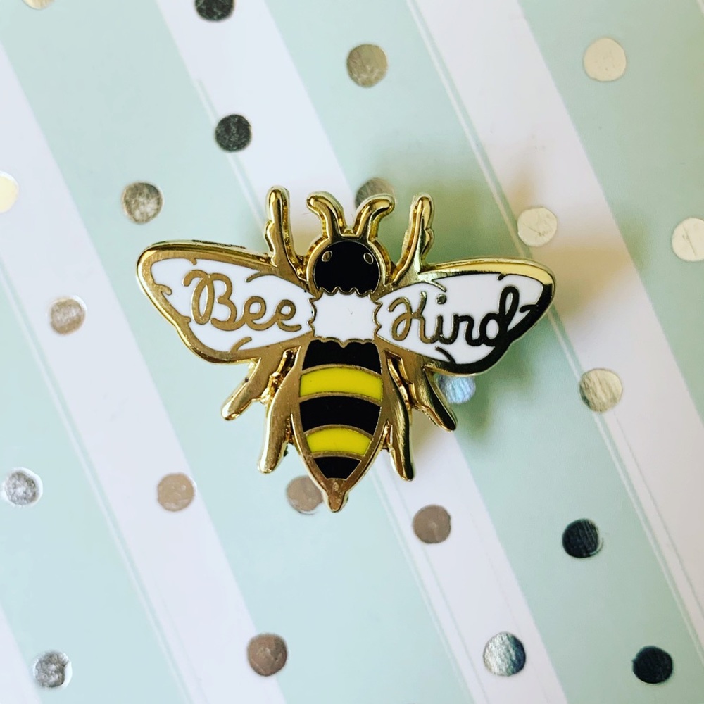 Bee Kind Enamel Pin